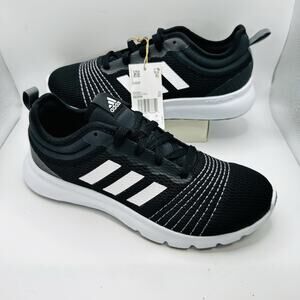 Adidas Women's Fluidup Black/White Running Sports Shoes Sneakers US 8